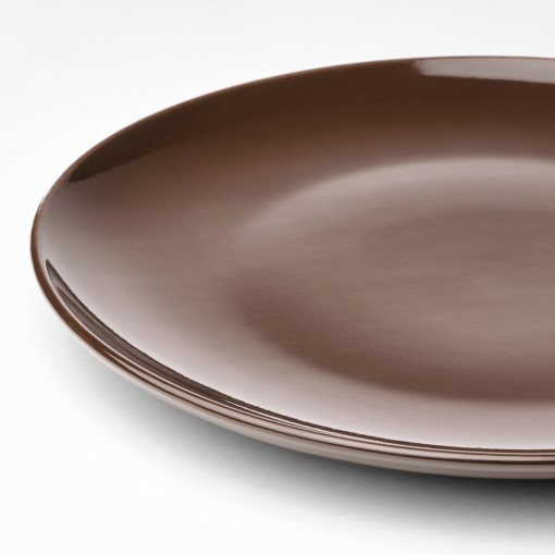 FÄRGKLAR, πιάτο/γυαλιστερό, 4 τεμ. 26 cm, 704.854.47
