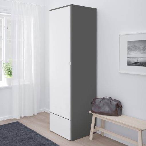 VISTHUS, wardrobe, 63x59x216 cm, 704.934.47