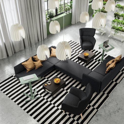 MITTZON, laptop table with castors, 66x50 cm, 704.981.95