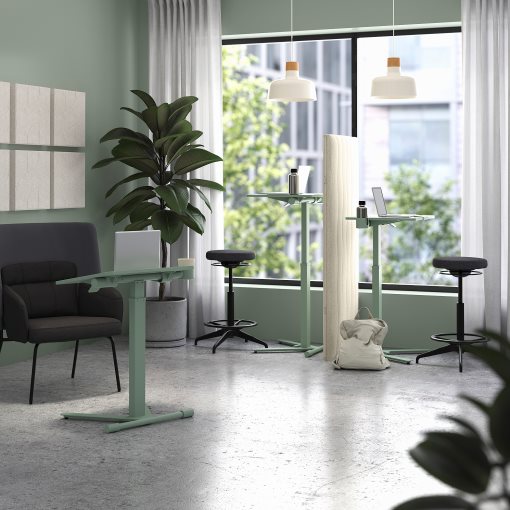 MITTZON, laptop table with castors, 66x50 cm, 704.981.95