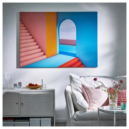 BJÖRKSTA, καμβάς/Πύλη, 140x100 cm, 705.549.02