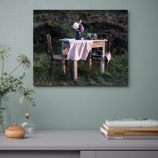 PJÄTTERYD, πίνακας/Τραπέζι στο ηλιοβασίλεμα, 50x40 cm, 705.606.01