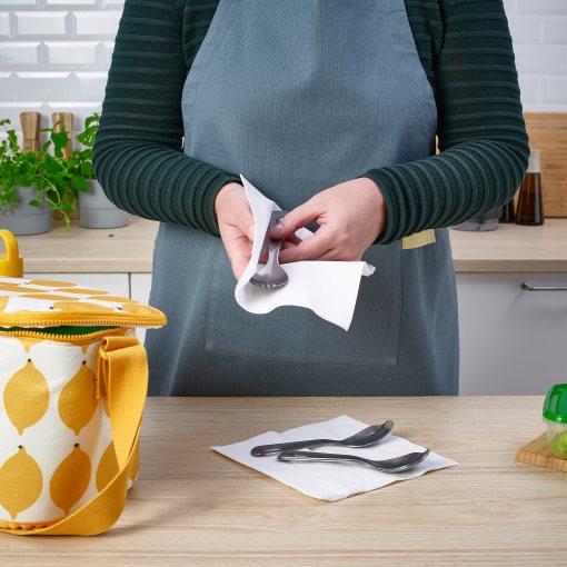 NABBFISK, spork set of 4, 17 cm, 705.711.19