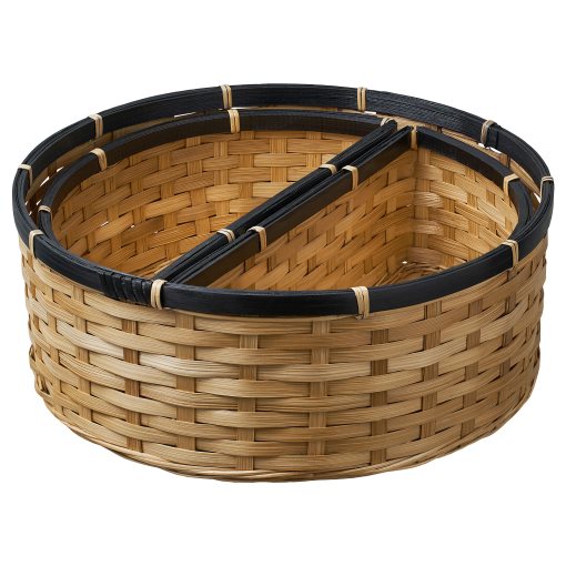 SNÖPLOG, handmade basket, set of 3, 705.818.49