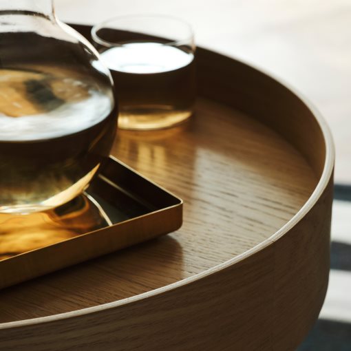 STOCKHOLM 2025, βοηθητικό τραπέζι με ροδάκια, 705.865.59