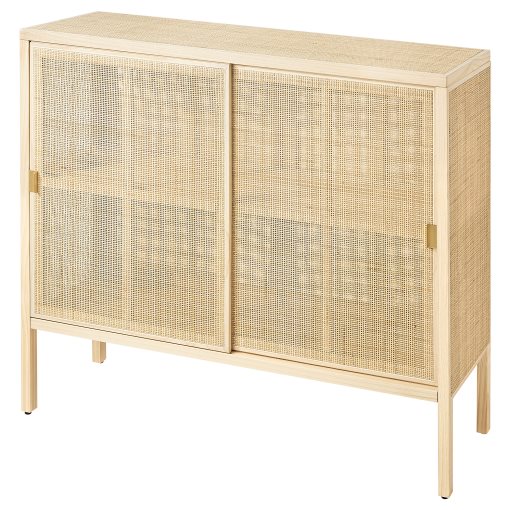 STOCKHOLM 2025, cabinet with sliding doors, 125x47x110 cm, 705.866.39