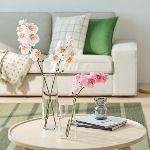 SMYCKA, τεχνητό λουλούδι/εσωτ./εξωτ. χώρου/Ορχιδέα, 60 cm, 705.871.58