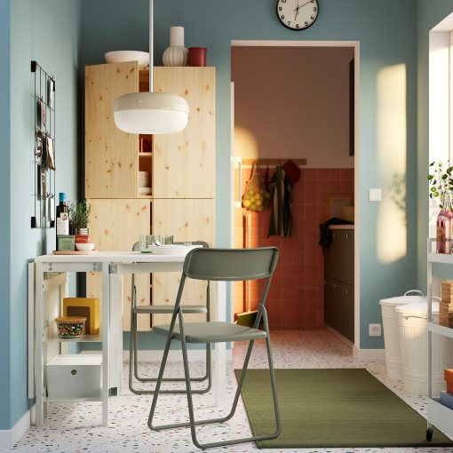 VIHALS, πτυσσόμενο τραπέζι, 39/95/151x90 cm, 705.935.74