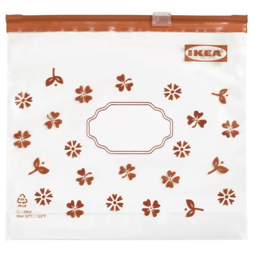 KÖSSEBÄR, resealable bag/25 pack, 1 l, 705.992.60