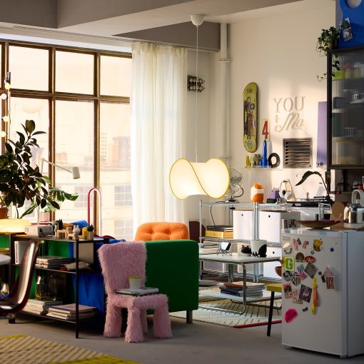 GREJSIMOJS, καπέλο φωτιστικού οροφής, 45 cm, 706.038.65