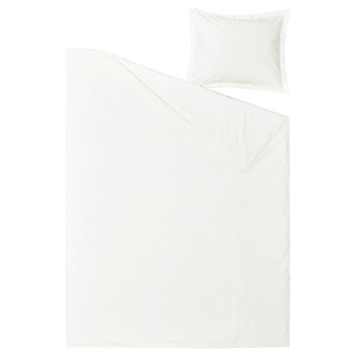 HAMPFLOCKEL, duvet cover and pillowcase, 150x200/50x60 cm, 706.063.88