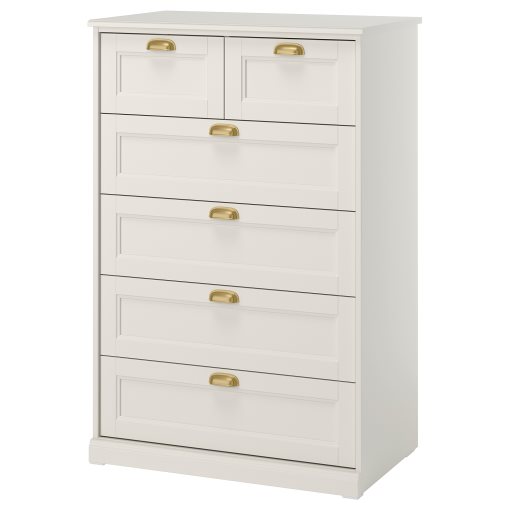 FÅGELFJÄLLET, chest of 6 drawers, 82x51x123 cm, 706.116.48