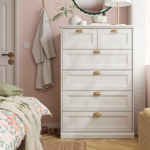 FÅGELFJÄLLET, chest of 6 drawers, 82x51x123 cm, 706.116.48