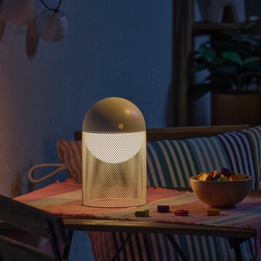 SOLVINDEN, διακοσμητικός φωτισμός με ενσωματωμένο φωτισμό LED, λειτουργία με μπαταρία, 706.193.24