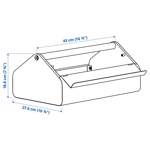 YXSTABY, gaming laptop support with storage, 43x27x18 cm, 706.199.94
