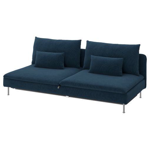 SÖDERHAMN, cover for 3-seat sofa-bed section, 706.303.69