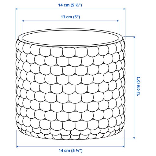 GLACIÄRBJÖRN, κασπό, 12 cm, 706.328.15