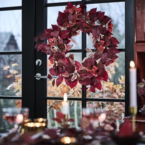 SMYCKA2026, artificial wreath in/outdoor, 65 cm, 706.336.69