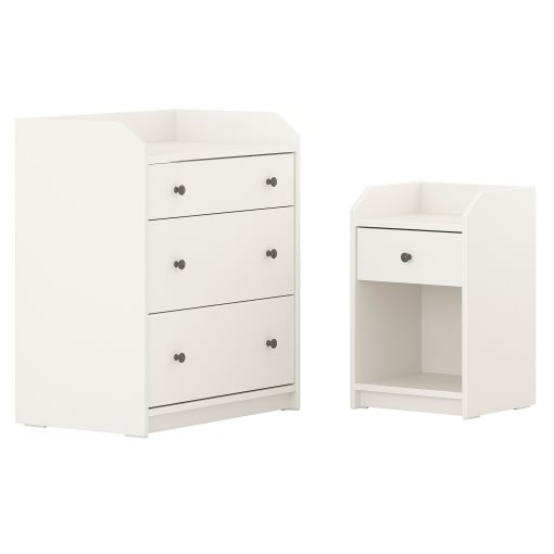 HAUGA, bedroom furniture, set of 2, 794.833.83