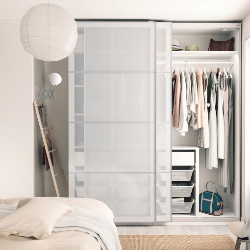 PAX, 3 wardrobe frames, 200x58x236 cm, 794.947.96