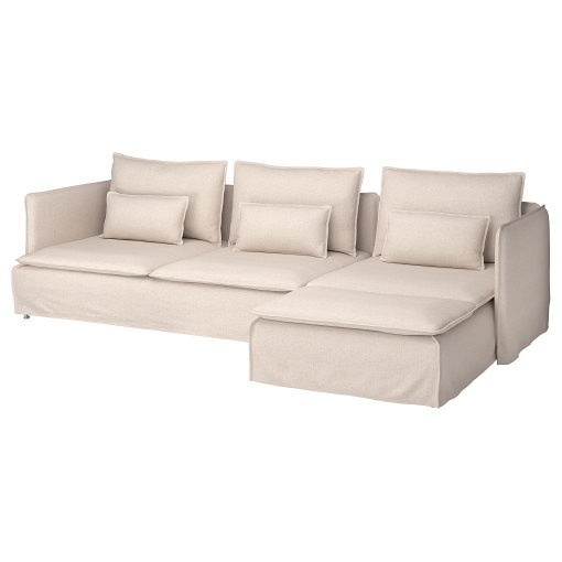 SÖDERHAMN, 4-seat sofa with chaise longue, 795.022.92
