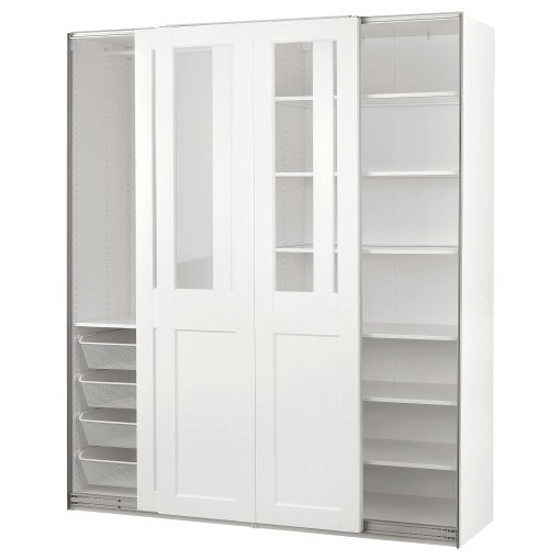 PAX/GRIMO, wardrobe combination, 200x66x236 cm, 795.031.78