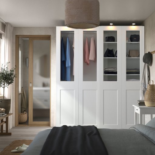 PAX/GRIMO, wardrobe combination, 200x66x236 cm, 795.031.78