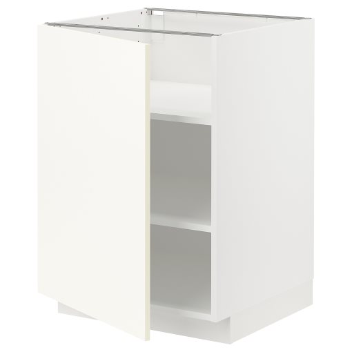 METOD, base cabinet with shelves, 60x60 cm, 795.071.24