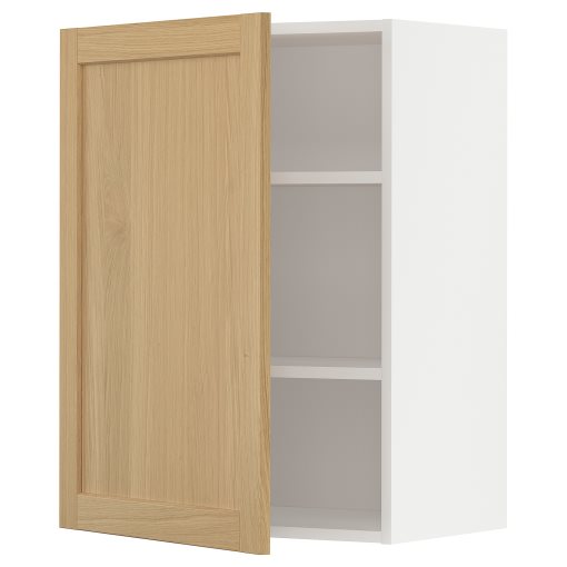 METOD, wall cabinet with shelves, 60x80 cm, 795.093.40