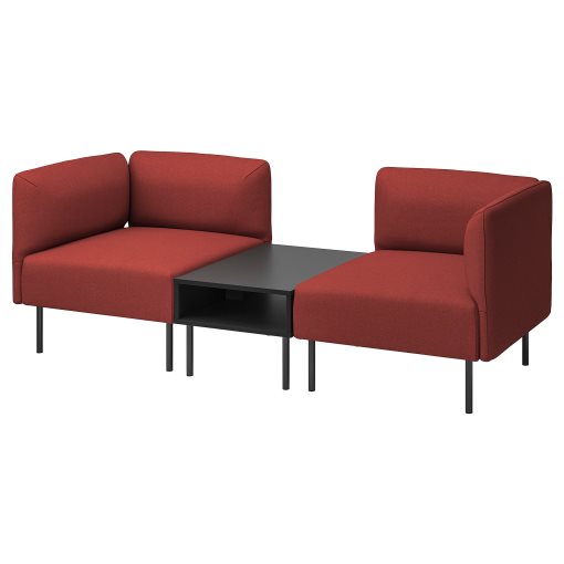 LILLEHEM, 2-seat modular sofa with side table, 795.360.70