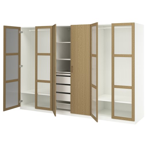 PAX/TONSTAD, wardrobe combination, 300x60x201 cm, 795.499.11