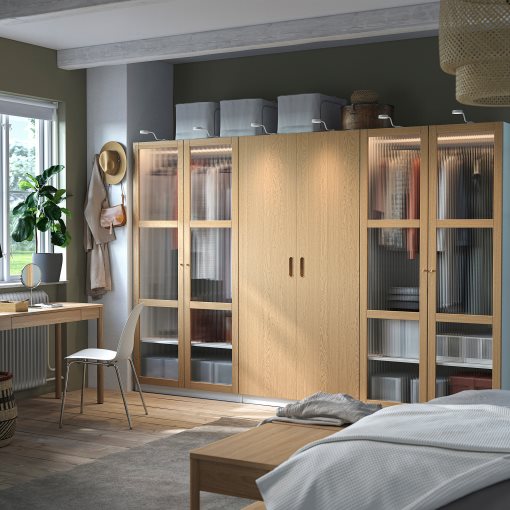 PAX/TONSTAD, wardrobe combination, 300x60x201 cm, 795.499.11