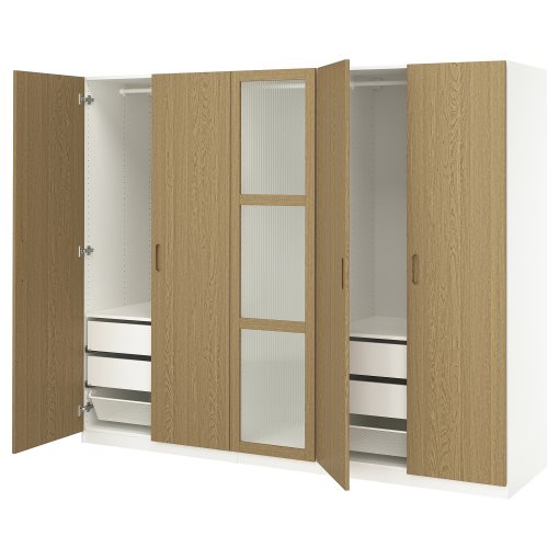 PAX/TONSTAD, wardrobe combination, 250x60x201 cm, 795.512.68
