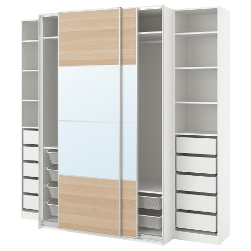 PAX/MEH/AULI, wardrobe combination, 250x66x236 cm, 795.614.27