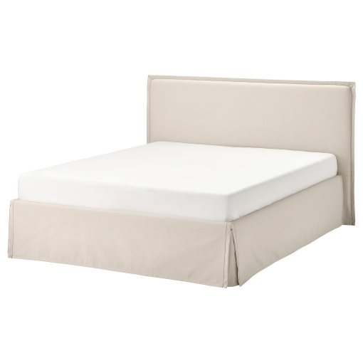 TÄRNKULLEN, upholstered bed frame, 140x200 cm, 795.643.60