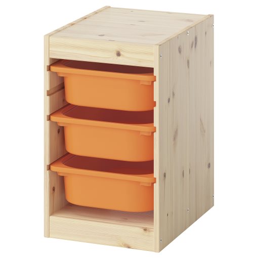 TROFAST, storage combination with boxes, 32x44x52 cm, 795.732.70