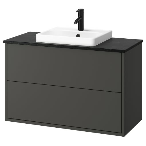 HAVBACK/ORRSJON, wash-stand with drawers/wash-basin/tap, 102x49x71 cm, 795.905.71