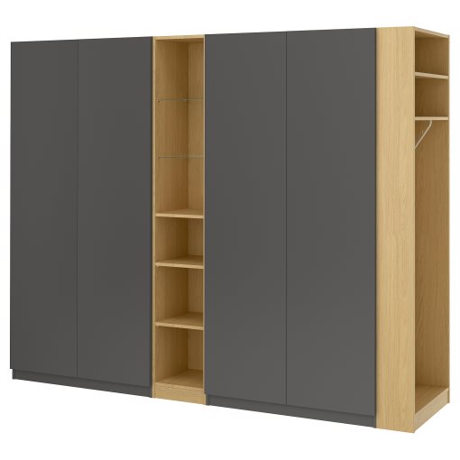 PAX/FORSAND, wardrobe combination, 255x60x201 cm, 796.073.45