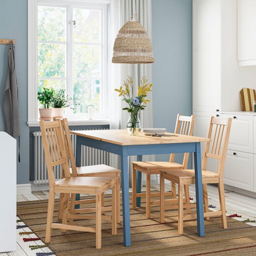 PINNTORP/PINN, table and 4 chairs, 796.480.58
