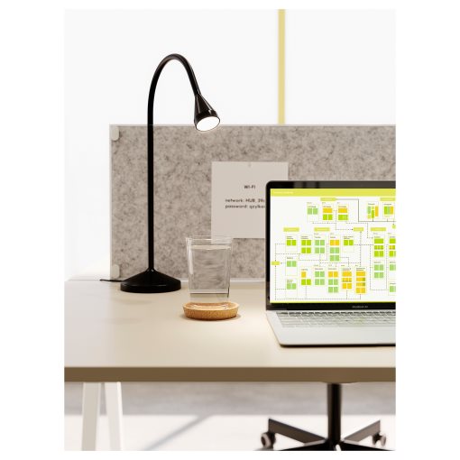 NÄVLINGE, work lamp with built-in LED light source, 804.044.22