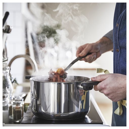 MIDDAGSMAT, pot with lid, 5 l, 804.637.13