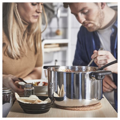 MIDDAGSMAT, pot with lid, 5 l, 804.637.13