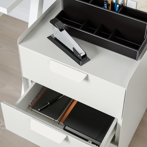 TROTTEN, drawer unit with 3 drawers on castors, 40x47x56 cm, 804.850.98