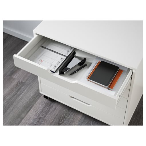 ALEX, drawer unit on castors, 67x66 cm, 804.854.23