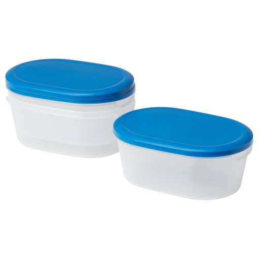 JAMKA, food container 3 pack, 1.2 l, 804.972.99