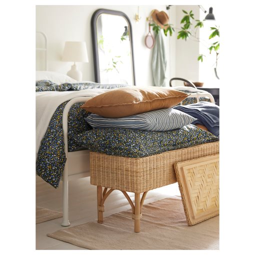 TOLKNING, παγκάκι με αποθηκευτικό χώρο/χειροποίητο, 120 cm, 805.126.57