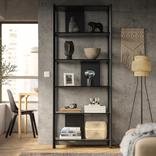 JÄTTESTA, shelving unit, 80x195 cm, 805.129.59