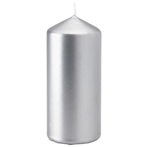 FENOMEN, unscented pillar candle, 45 hr, 805.282.48