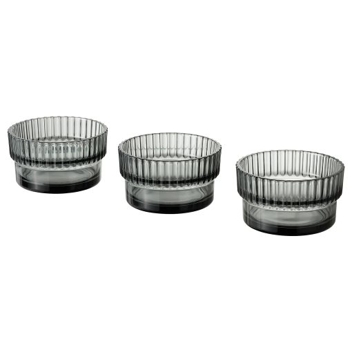 GRADVIS, candle holder/3 pack, 4.5 cm, 805.388.84