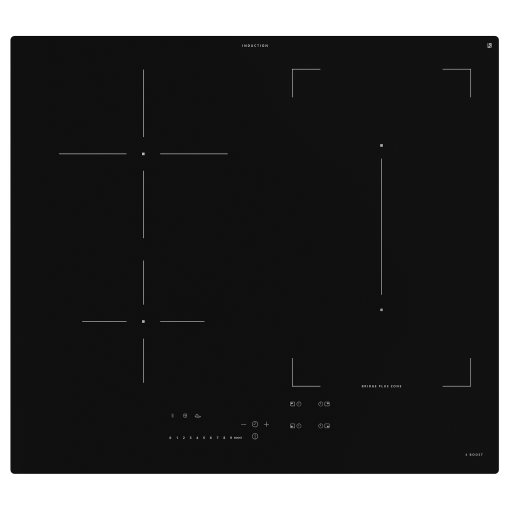 KOLSTAN, induction hob/IKEA 500, 58 cm, 805.594.66